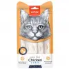 Wanpy Tavuk Etli ve Yengeçli Likit Creamy Kedi Ödülü 5 x 14 Gr