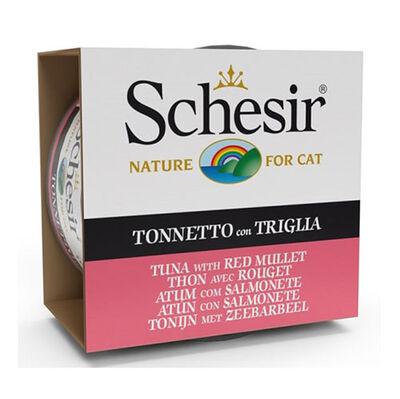 Schesir C277 Jelly Ton Balıklı ve Barbunya Kedi Konservesi 85 Gr