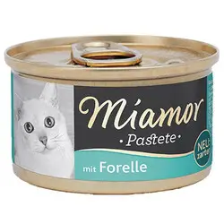 Miamor Pastete Alabalıklı Yetişkin Kedi Konservesi 85 Gr