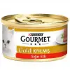 Gourmet Gold Kıyılmış Sığır Etli Kedi Maması 85 Gr