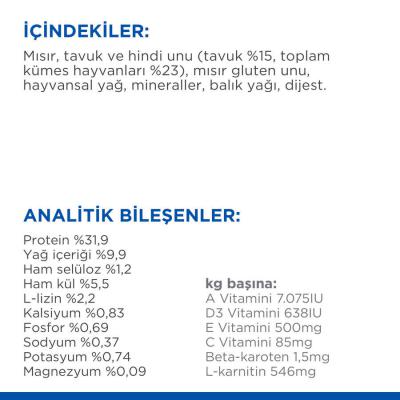 Hills Sterilised Kısırlaştırılmış Tavuklu Kedi Maması 1,5 Kg