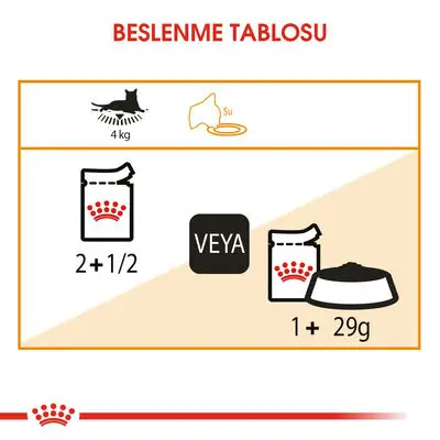 Royal Canin Pouch Gravy Hair Skin Hassas Tüylü Kedi Maması 85 Gr