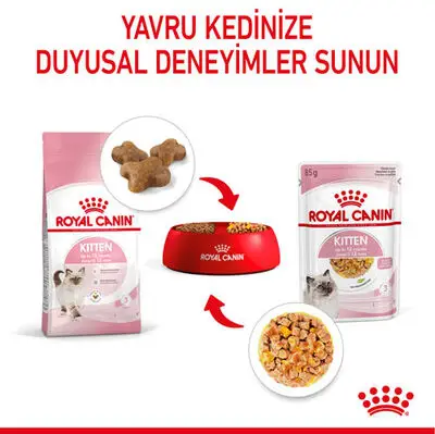 Royal Canin Pouch Jelly Kitten Instinctive Yaş Yavru Kedi Maması 85 Gr