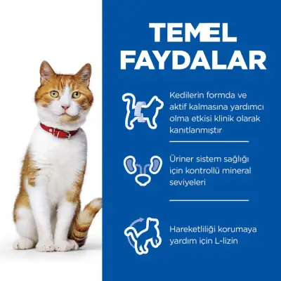 Hills Sterilised Kısırlaştırılmış Ton Balıklı Kedi Maması 10 Kg