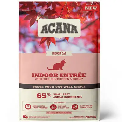 Acana Indoor Entree Sterilised Kısırlaştırılmış Kedi Maması 1,8 Kg