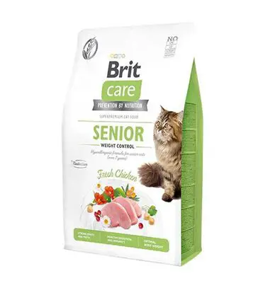 Brit Care Senior Tavuk Tahılsız Yaşlı Kedi Maması 2 Kg 