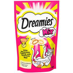 Dreamies Mix Sığır Etli Yavru ve Yetişkin Kedi Ödülü 60 Gr