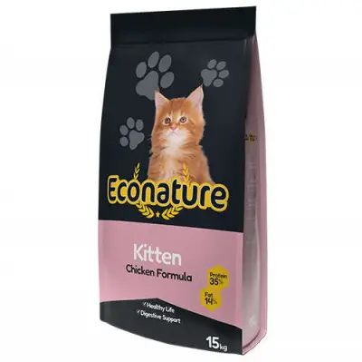 Eco Nature PLUS Gurme Balıklı Renkli Yetişkin Kedi Maması 15 Kg