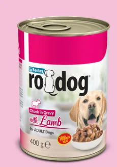 RoDog kuzulu köpek konserve 400gr