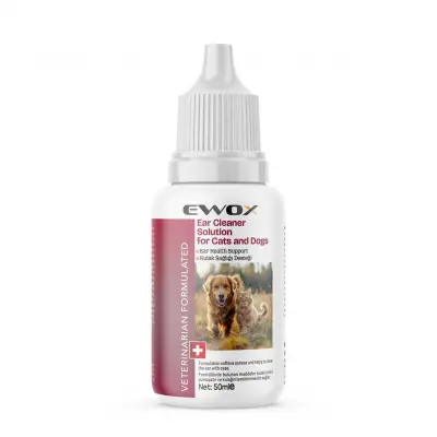 EWOX EAR SOLUTION (KEDİ VE KÖPEK İÇİN KULAK TEMİZLEYİCİ)