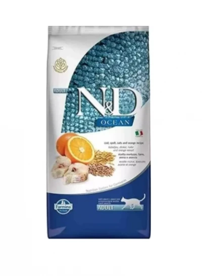 N&D ocean ag morina portakal adult 10kg