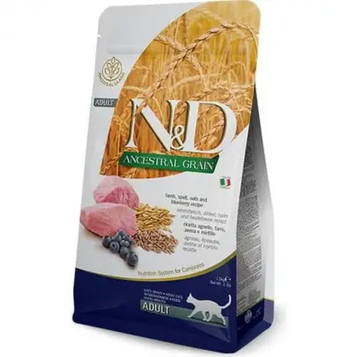 N&D A.Grain kuzu ve yaban mersini adult 10kg