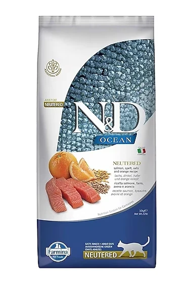 N&D Ocean ag somon portakal kısır 10kg