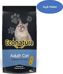 Econature Tavuklu Yetişkin Kedi 1 kg (açık)